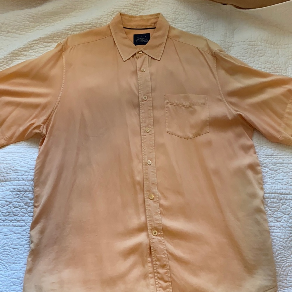 🌴FANTASTIC Indigo Palms-Tommy Bahama COOL Shirt